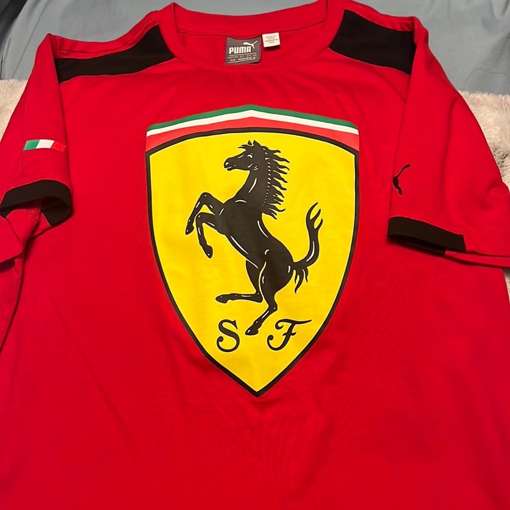 Red Puma Ferrari Tshirt